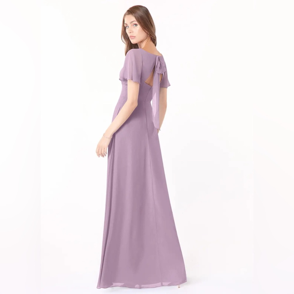 Azazie custom Kimber Wisteria Lavender Maxi Dress - Picture 5 of 6